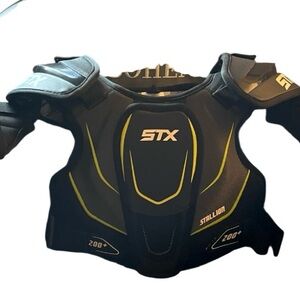 STX Stallion Kids Protective Gear - Black and Yellow